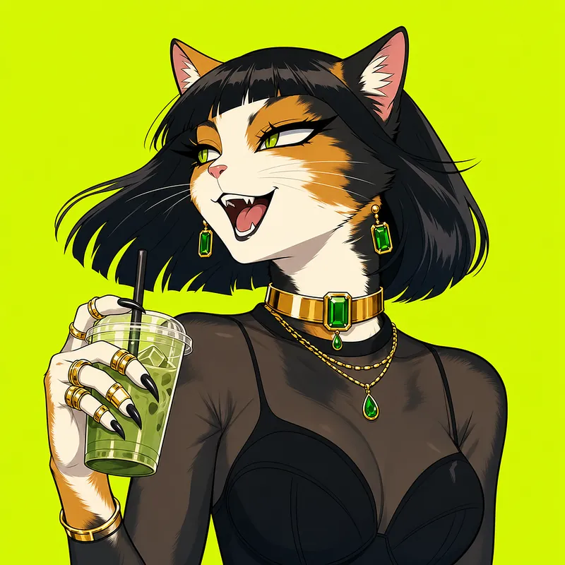 Icon Bijou, Feline No. 1903 of the collection